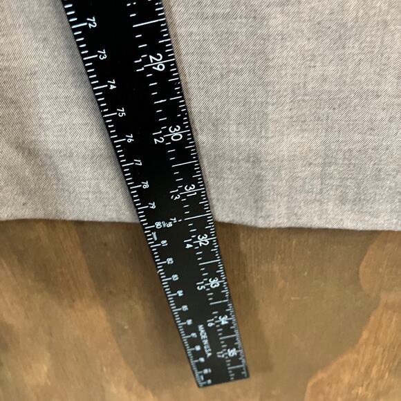 Ann Taylor Womens Pants Brown Curvy Minimalist Workwear Wide Leg Stretch 12 - Picture 8 of 12